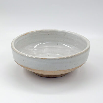 Tazon Angular 20X8cm-Pasta Natural mitad Blanco Satin