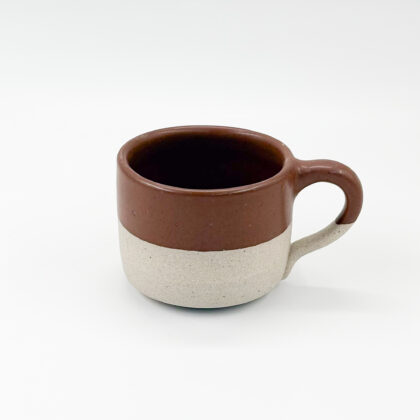 Taza Recta 10oz-Pasta Natural Mitad Cafe Mate