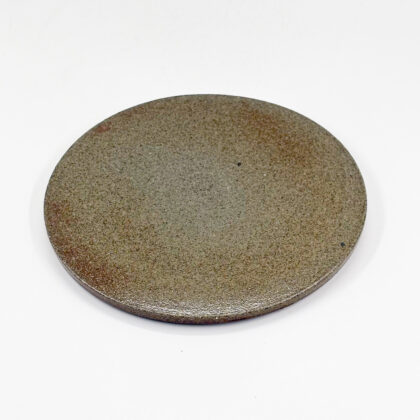 Plato Pastilla 21cm-Barro Natural Brillante
