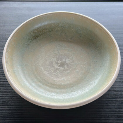 Plato Coupe 26cm-Pasta Natural Interior Verde