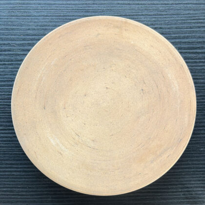 Plato Plano Pastilla 23cm-Pasta con Oxido