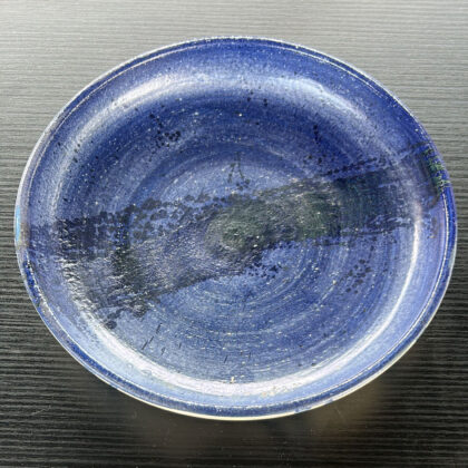 Plato con Relieve 27cm-Azul Mar de la Baja