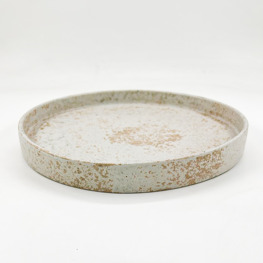 Plato con Borde Recto 27x4cm-Arena