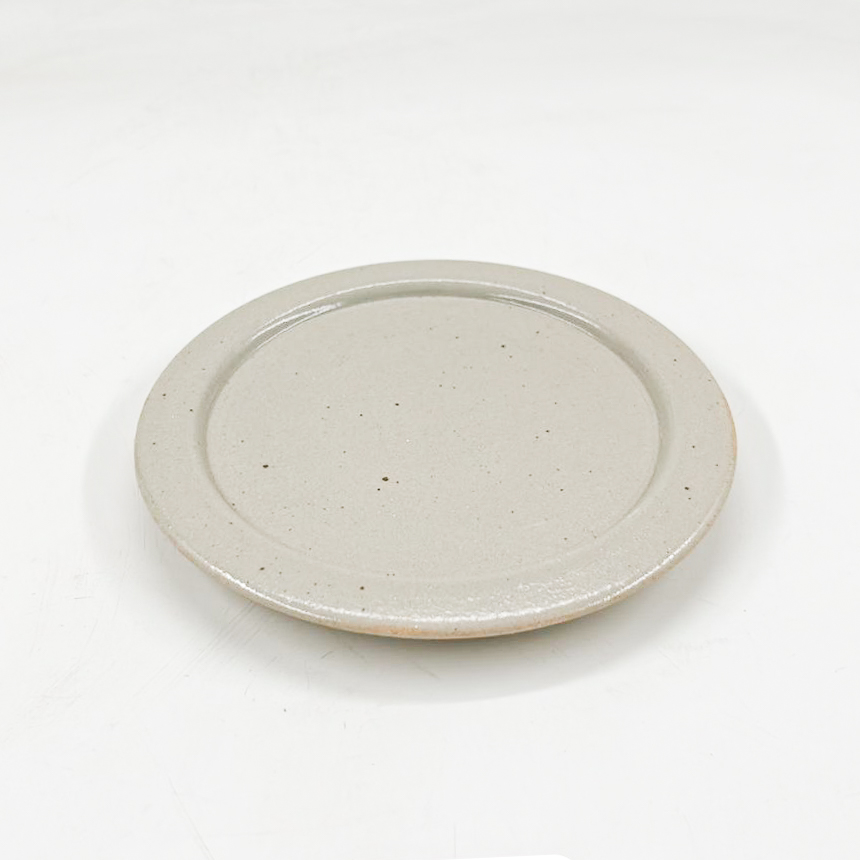Plato con Cenefa 15cm-Blanco Semi Brillante