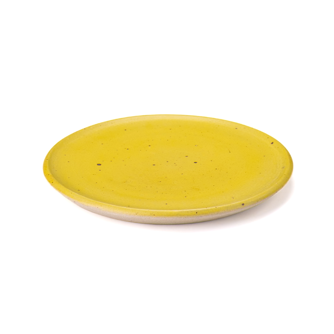 Plato Plano 18cm-Amarillo Mate