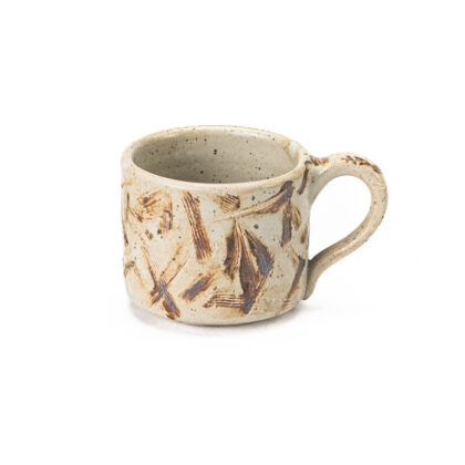 Taza Recta 8oz-Cafe Oxido Tallado