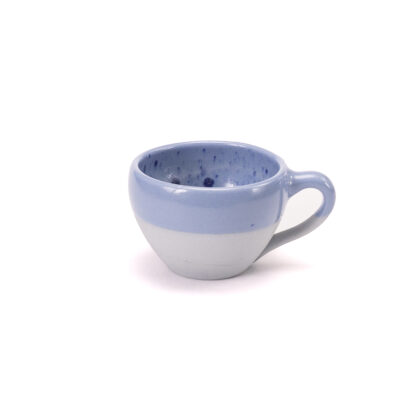Taza Latte 10oz-Pasta Azul interior Jasepado Azul Brillante