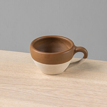 Taza Latte 10oz-Pasta Natural mitad Cafe Mate