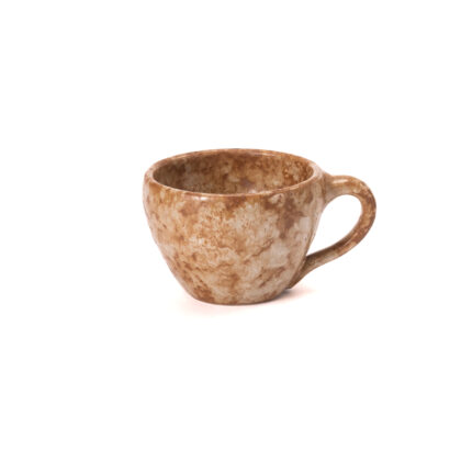 Taza Latte 10oz-Cafe y Blanco Semi Brillante