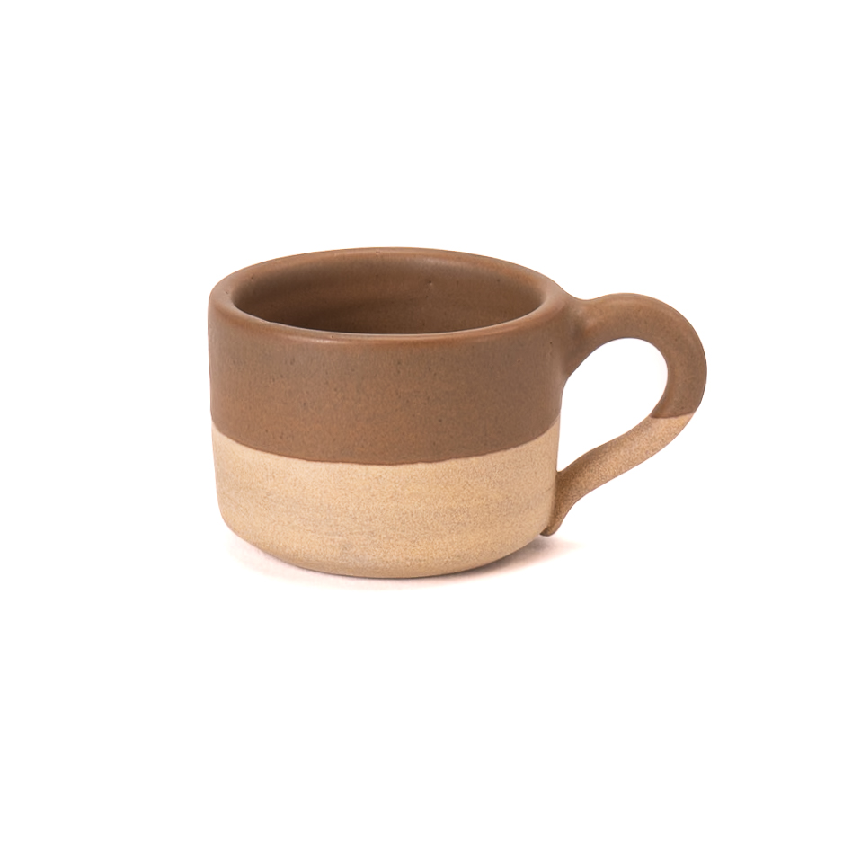 Taza Recta 10oz-Pasta Natural Mitad Cafe Mate