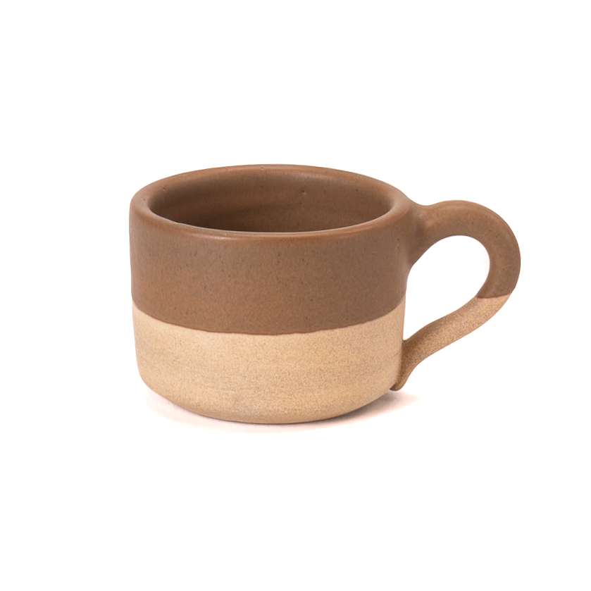 Taza Recta 14oz-Pasta Natural Mitad Cafe Mate