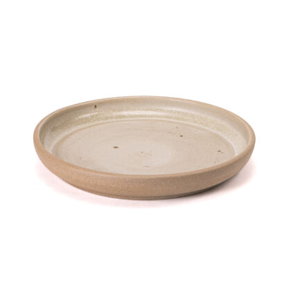 Plato con Relieve 28x4cm-Pasta Oxido interior Natural Brillante
