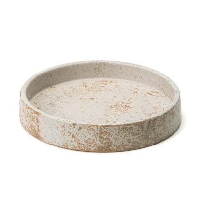 Plato con Borde Recto 28x4cm-Arena