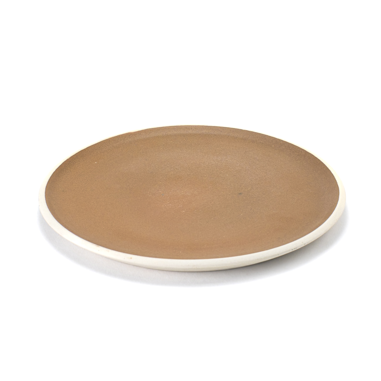 Plato Plano 27cm-Pasta Natural interior Cafe Mate