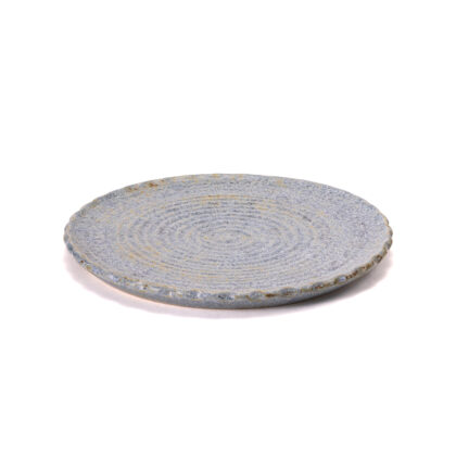 Plato Plano con Olanes 27cm-Azul Mineral