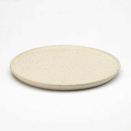 Plato Plano 26cm-Blanco Mate