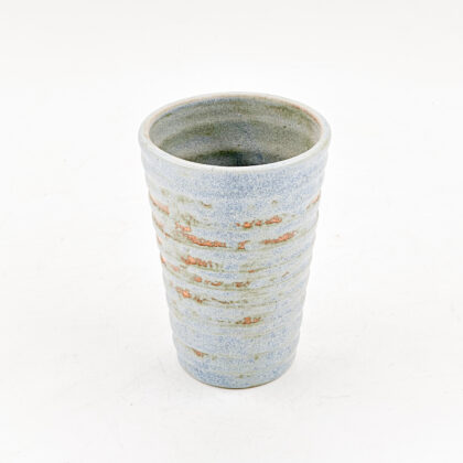 Vaso Conico Rayado 16oz-Azul Mineral