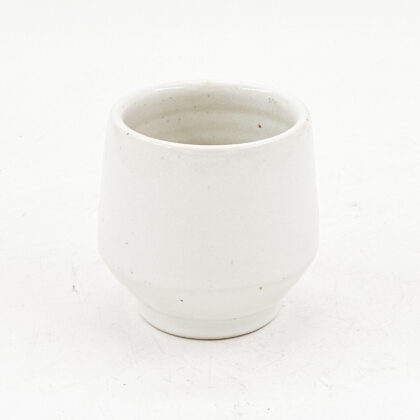 Vaso Angular 12oz-Blanco Satin