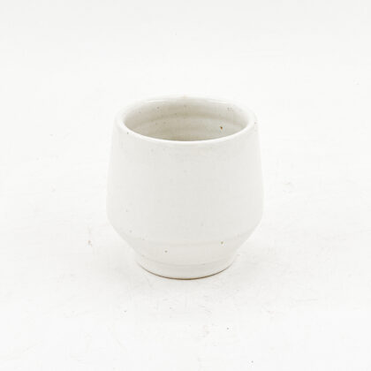 Vaso Angular 10oz-Blanco Satin