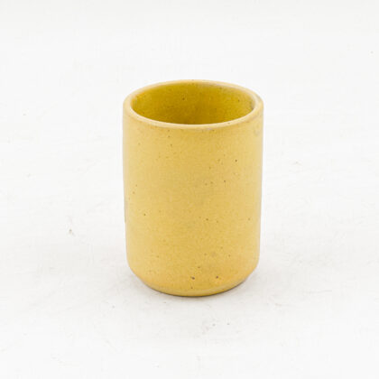 Vaso Recto 8oz-Amarillo Mate