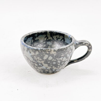 Taza Latte 12oz-Negro Lumbre y Azul