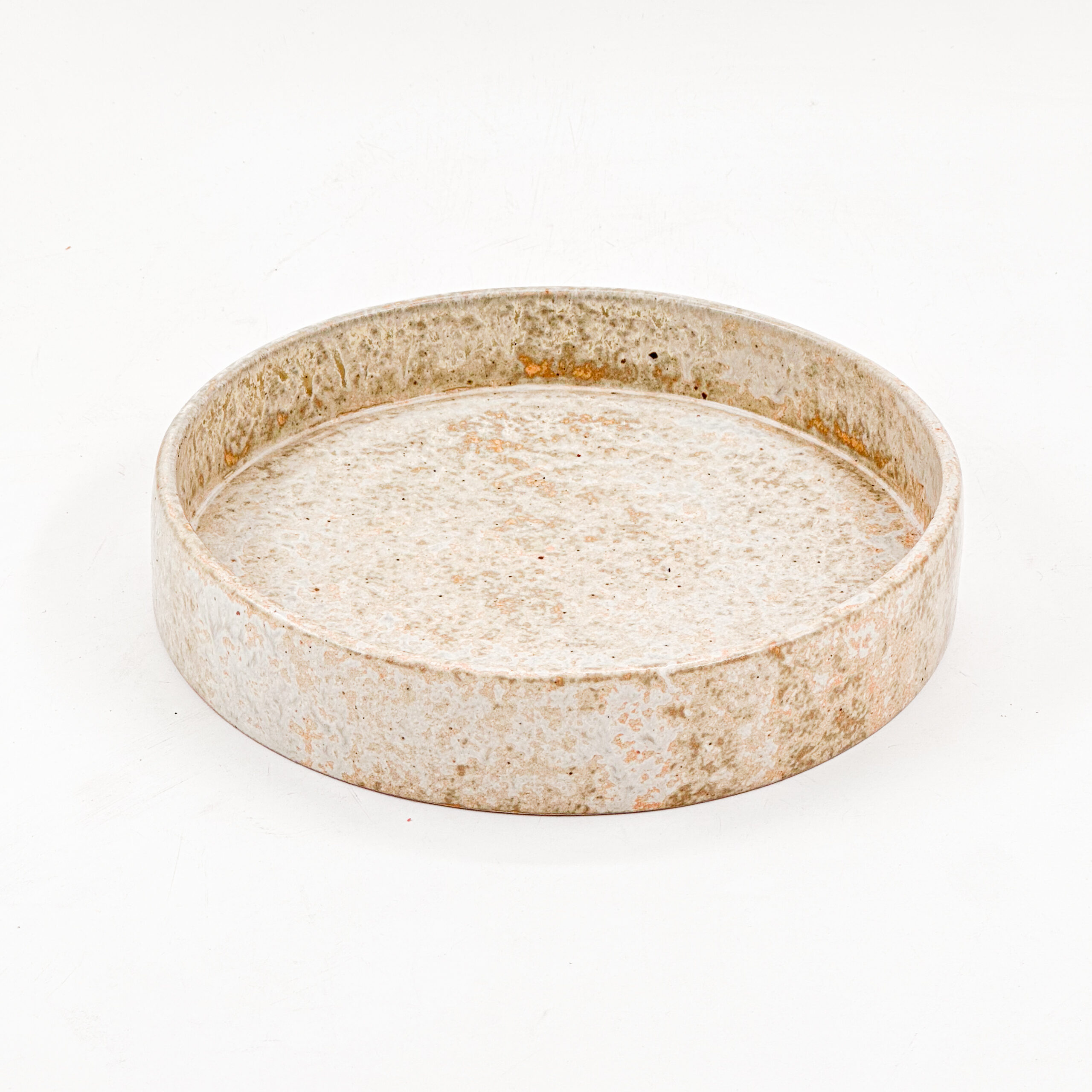 Plato Borde Recto 22x4cm-Arena
