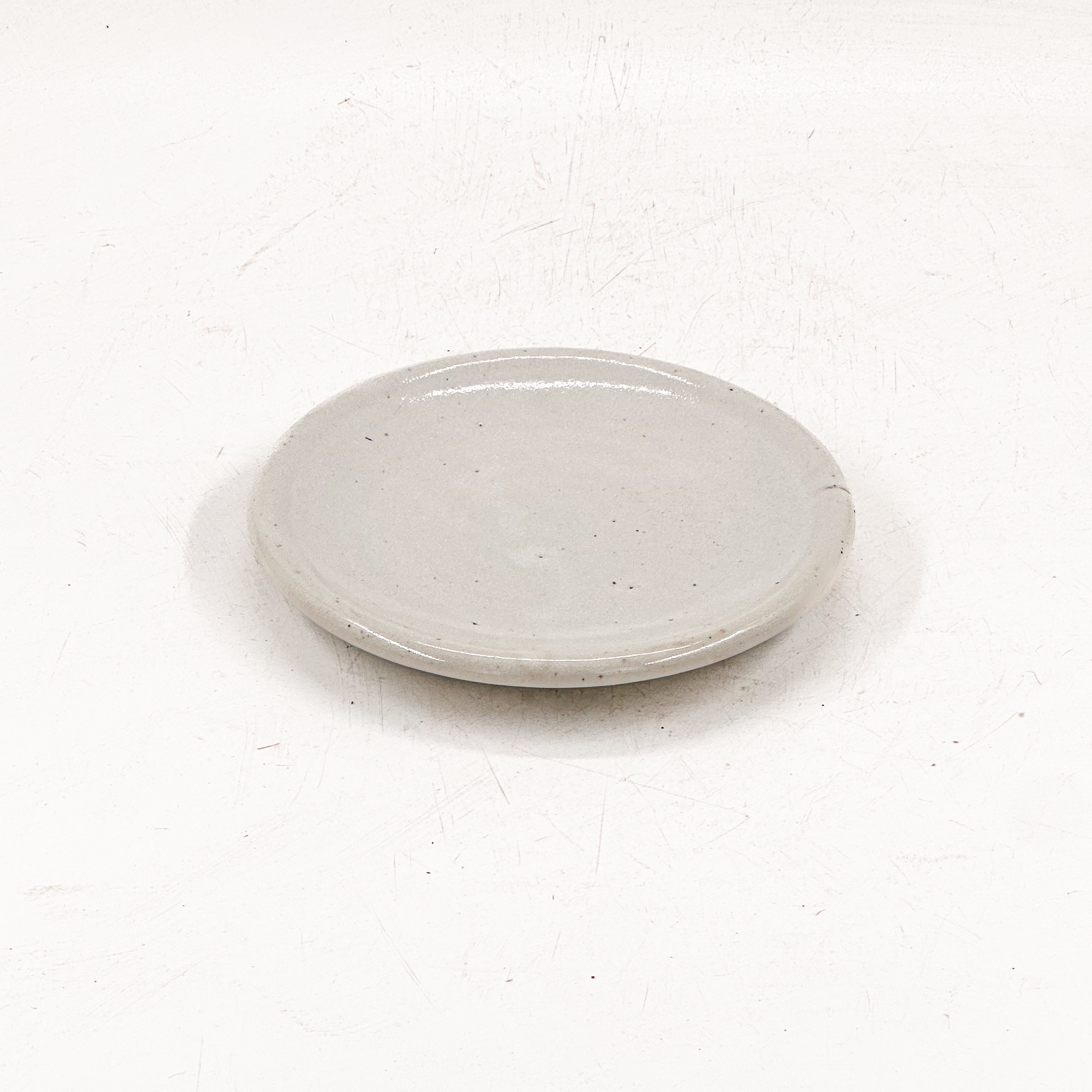 Plato para Taza 14cm-Blanco Satin
