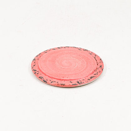 Plato con Cenefa 13cm-Rosa Acuarela Lumbre