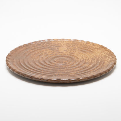 Plato Espiral con Olan 27cm-Cafe Mate