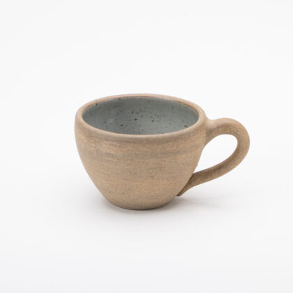 Taza Latte 8oz-Pasta Oxido interior Natural Brillante