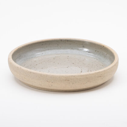 Plato con Relieve 26x4cm-Pasta Oxido interior Natural Brillante