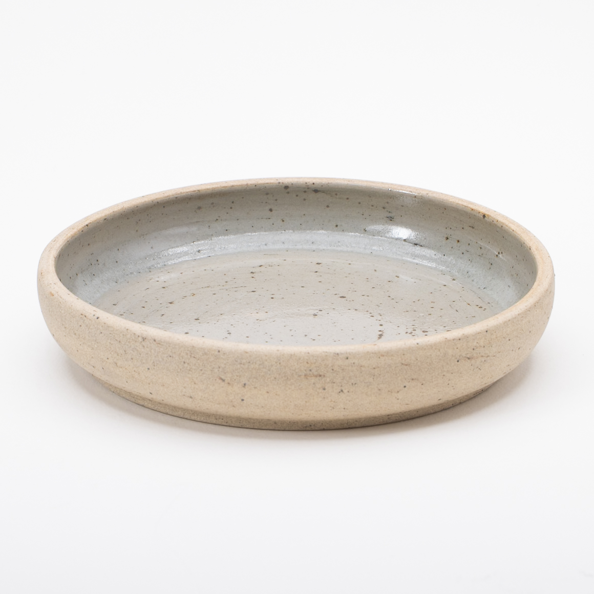 Plato con Relieve 26x4cm-Pasta Oxido interior Natural Brillante