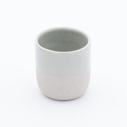 Vaso Boleado 10oz-Natural brillante mitad pasta natural