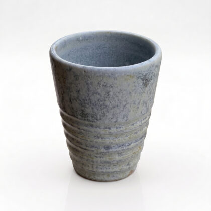 Vaso Rayado 12oz-Azul Mineral