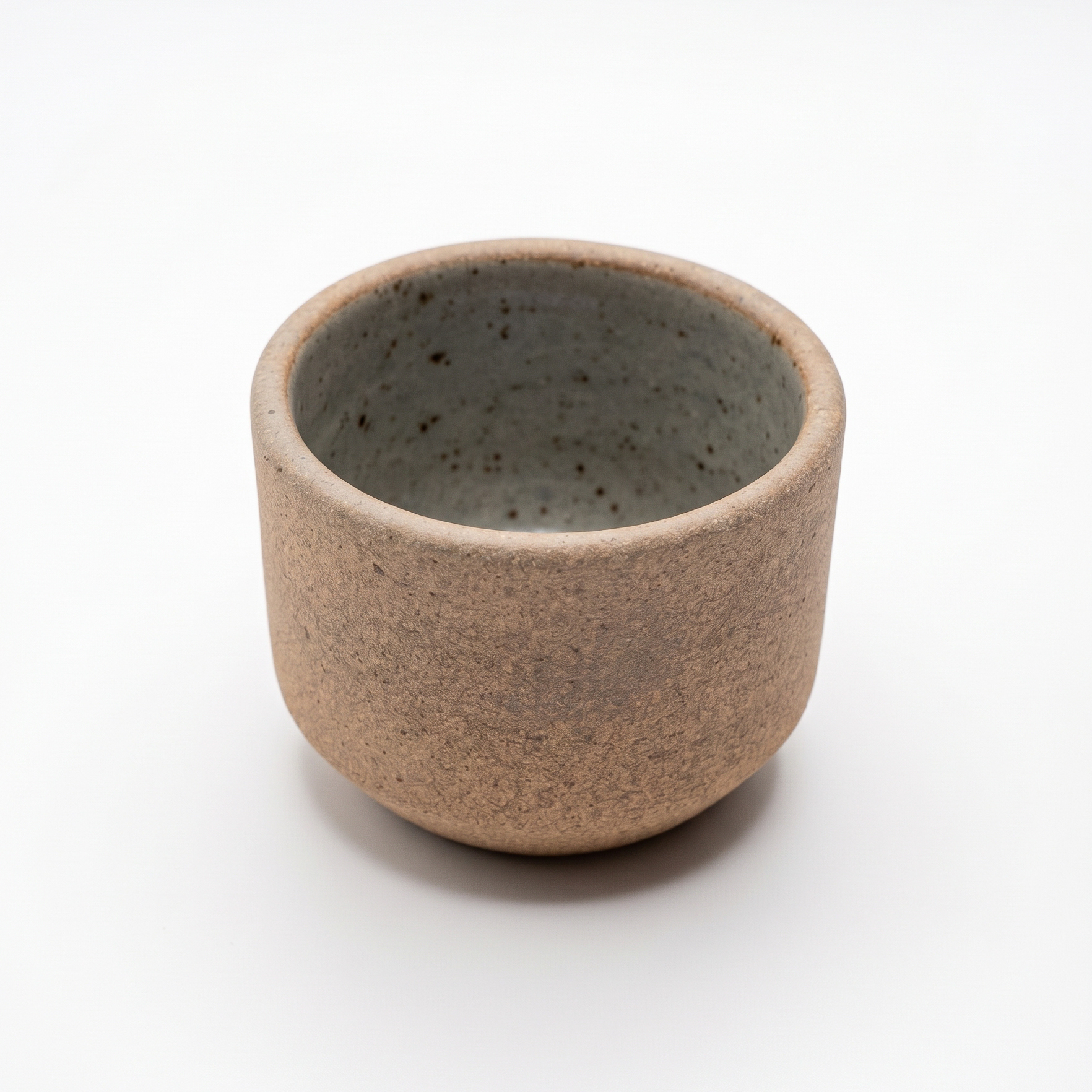 Vaso Recto 4oz-Pasta Oxido interior Natural Brillante